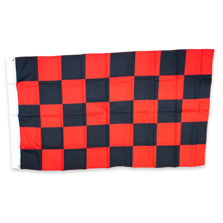 Official Kenmare Shamrocks Checkered Red/Black Flags