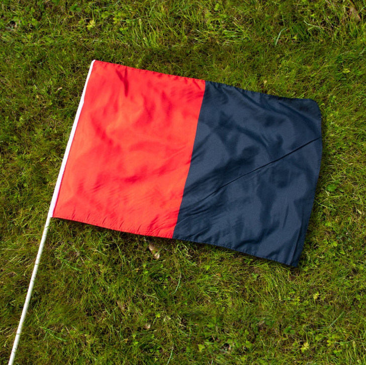 Official Kenmare Shamrocks 12" X 18" Red & Black Flag