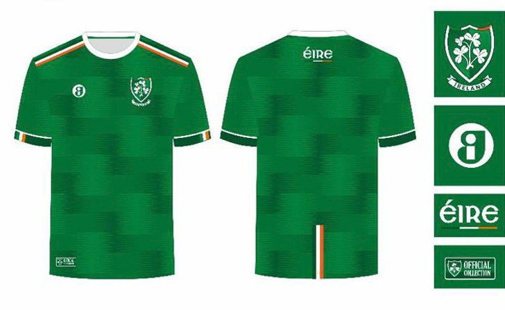 Kids Ireland Football / Rugby Supporters Jersey