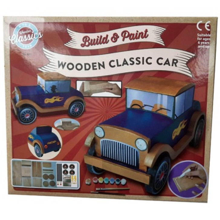 Wooden Classic car