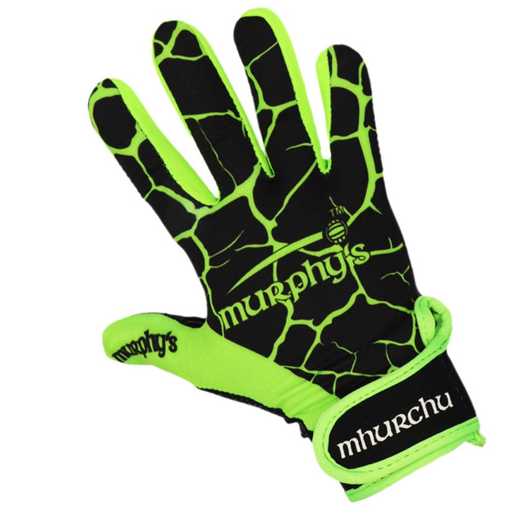 Murphy's Gaelic Gloves (Black/Lime, 10 / Large)