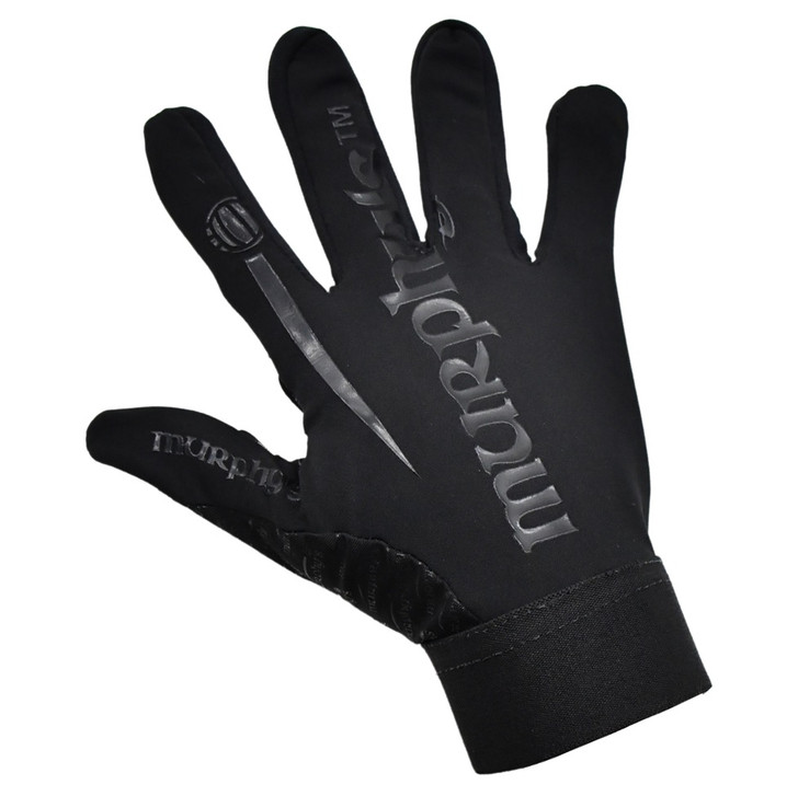 Murphy's Strapless Gaelic Gloves Junior (Blackout, 6 / Under 12)