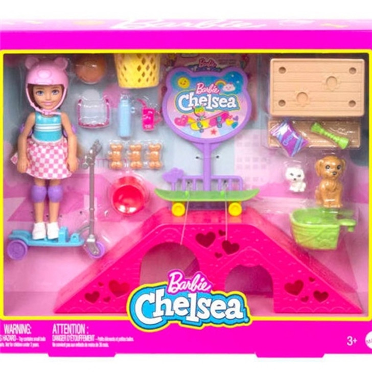 Barbie Chelsea Skatepark Playset