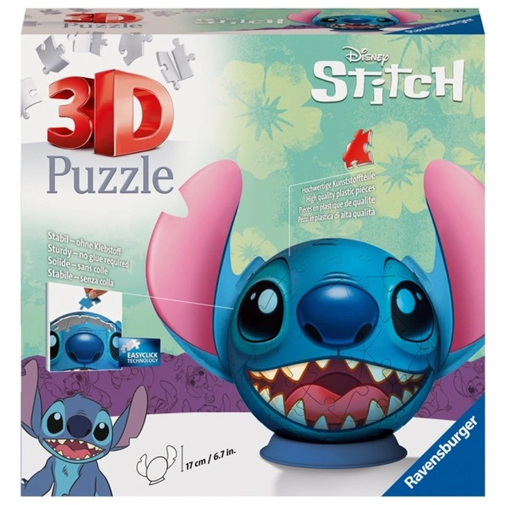 Ravensburger AT Stitch With Ears       72p Jigsaw Puzzle