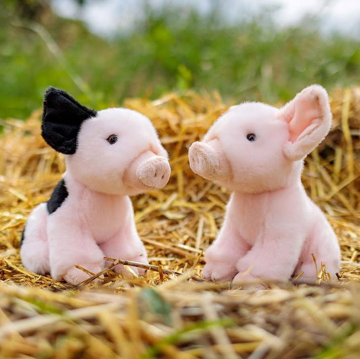 Animigos World of Nature 20cm Plush Piglet Soft Toy