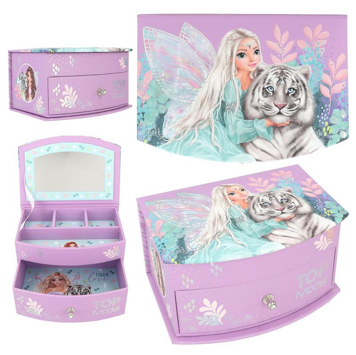 TOPModel Jewellery Box Small FANTASY TIGER