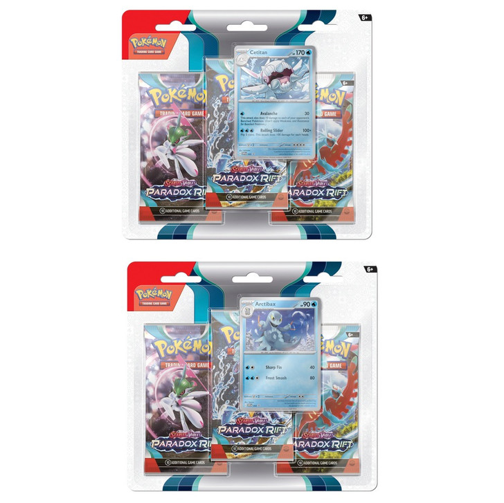 Pokémon Trading Card Game: Scarlet & Violet - Paradox Rift Display 3 Pack Assortment