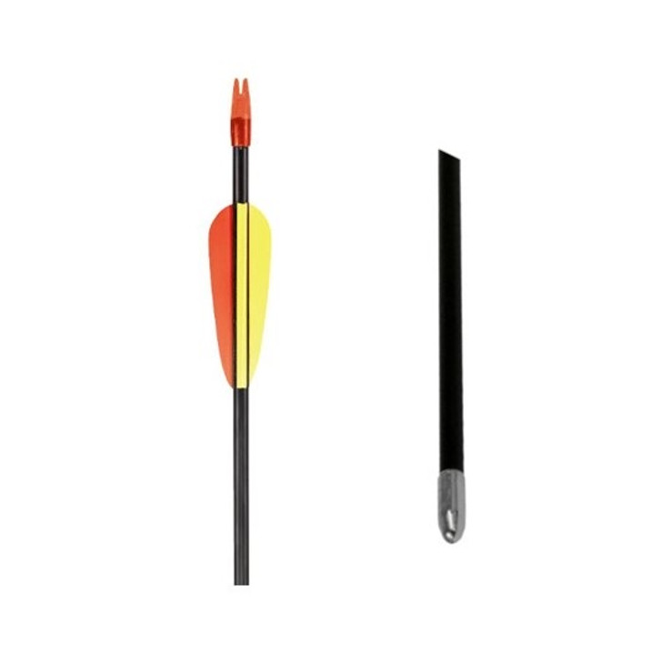 Fibre Glass Arrows Black ( Set of 3) 30"