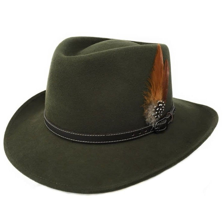 Outbacker Hat-Green Size Medium
