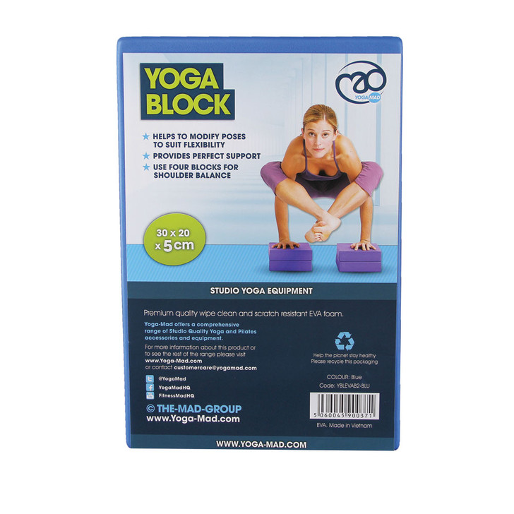 Full Yoga Block (Blue)