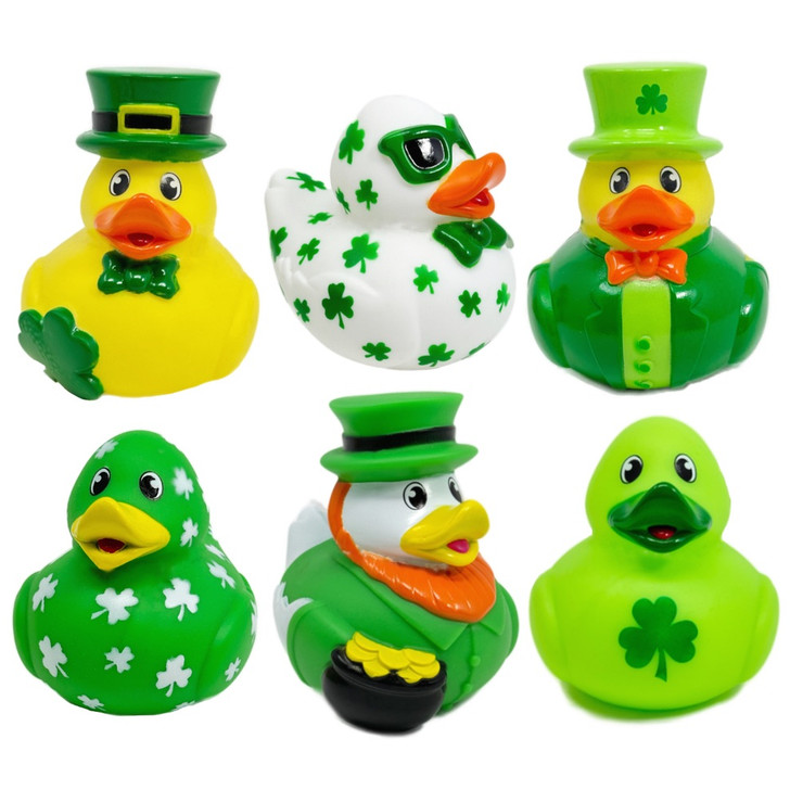 Bath Toy Duck - Leprechaun