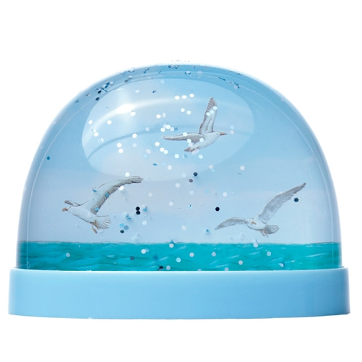 Seagull Buoy Large Glitter Snow Storm