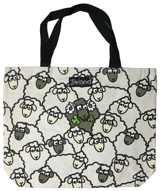 Sheep Paddock Shopping Bag