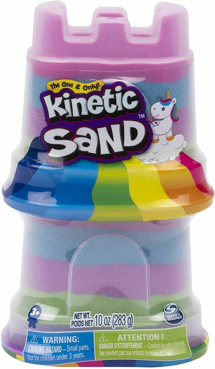 Kinetic Sand Rainbow Unicorn Castle