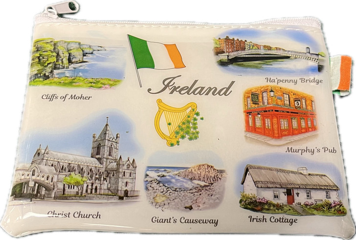 Pvc Purse - Irish Sketches