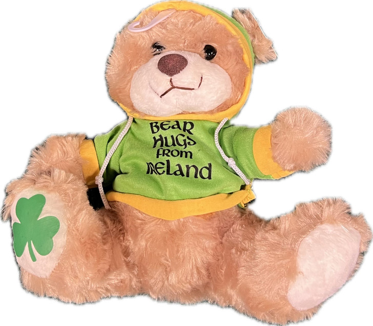 Cuddly Toy Hooded Bear - Ireland
