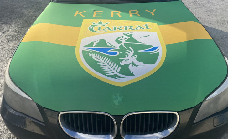 Kerry GAA Car Bonnet Cover