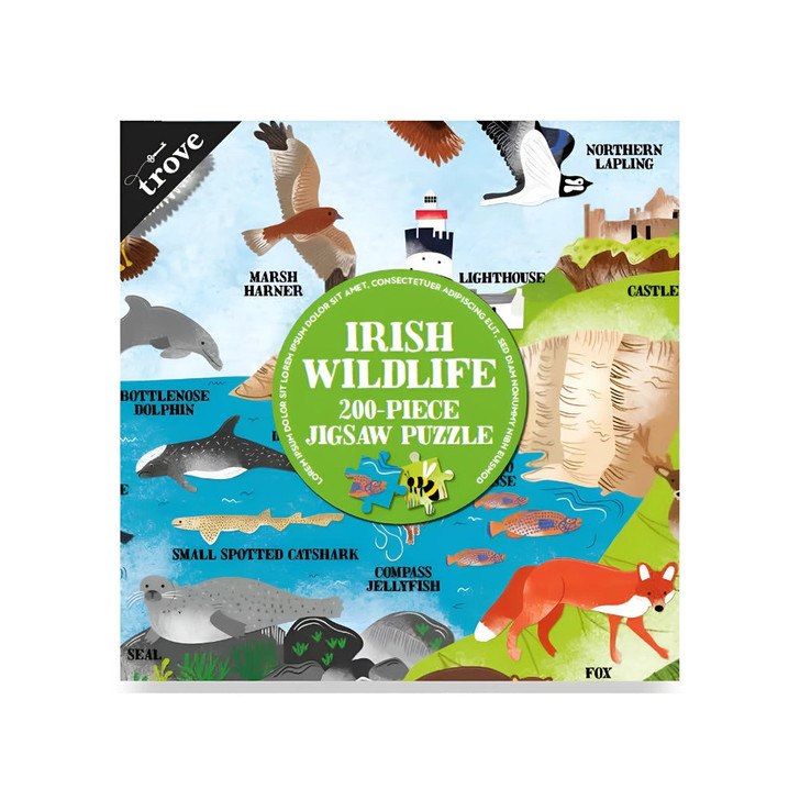 Irish Wildlife 200-Piece Jigsaw Puzzle