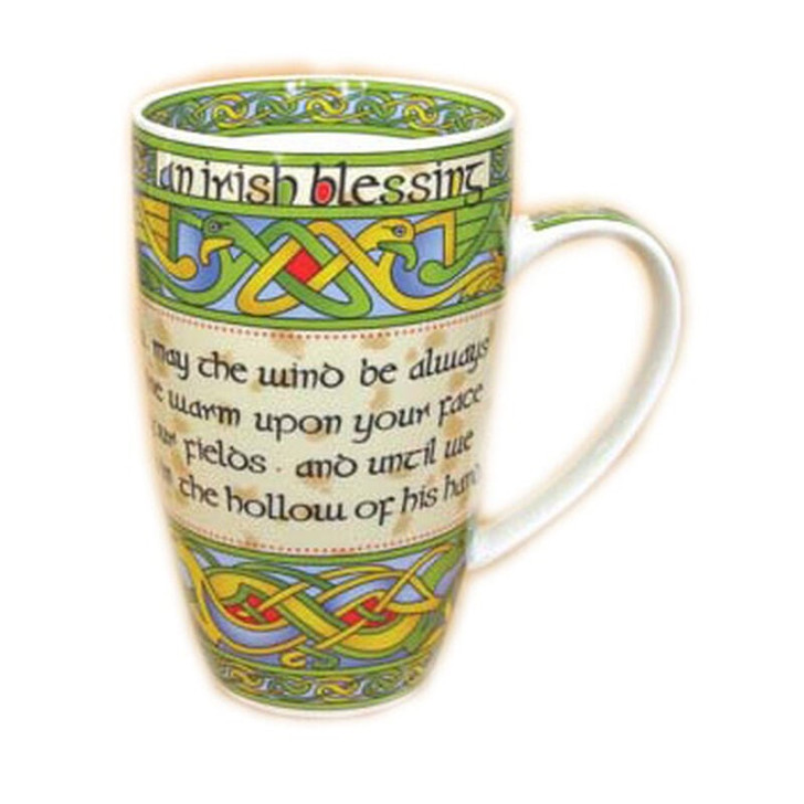 Irish Blessing Mug - Irish Weave