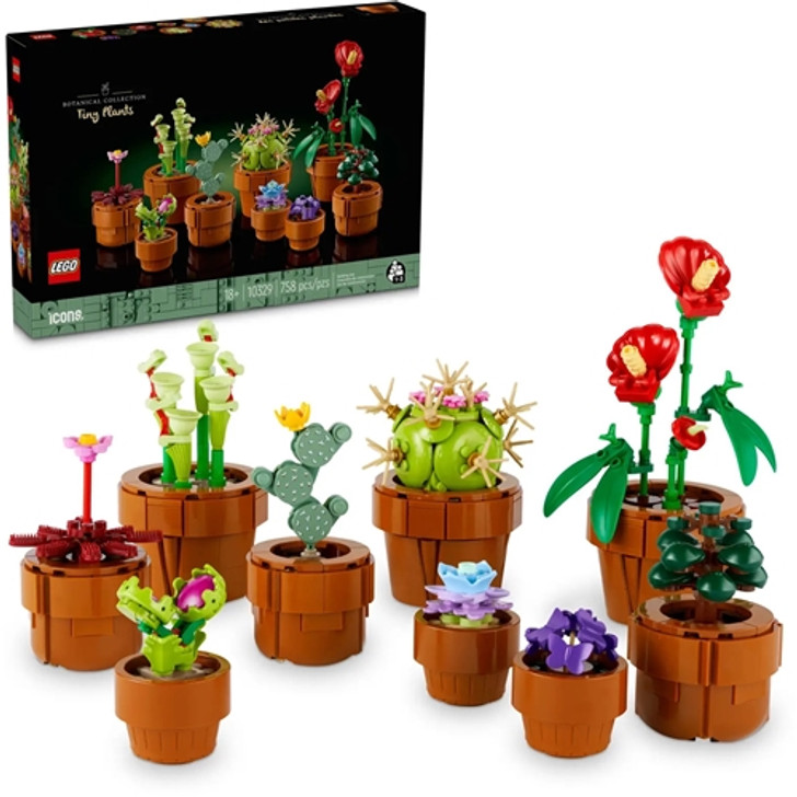 LEGO Icons 10329 Botanical Collections Tiny Plants Flowers Set