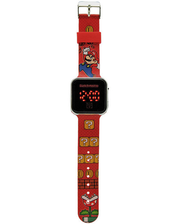 Super Mario Bros. Printed LED Watch