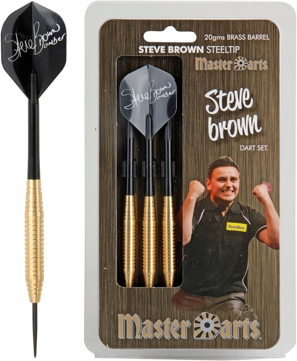 Masterdarts Steve Brown Brass Darts 20gram