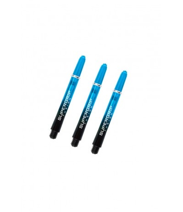 Harrows Supergrip Fusion Shafts (Black/Aqua, Medium)