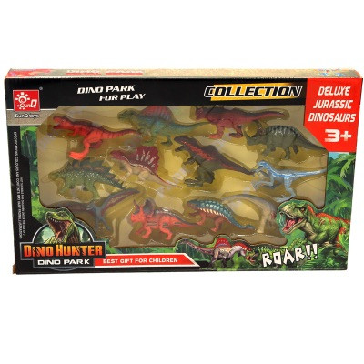 12Pcs Dinosaurs (2 Asst)