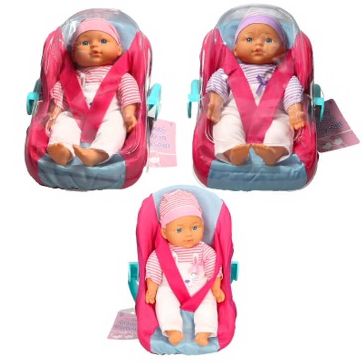 Soft Baby In Carseat (2 Asstd)