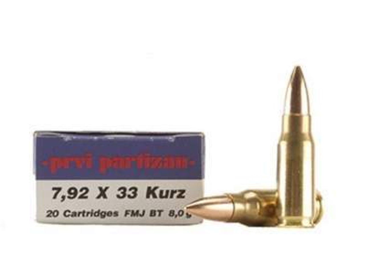 7.92x33mm Kurz Ammo