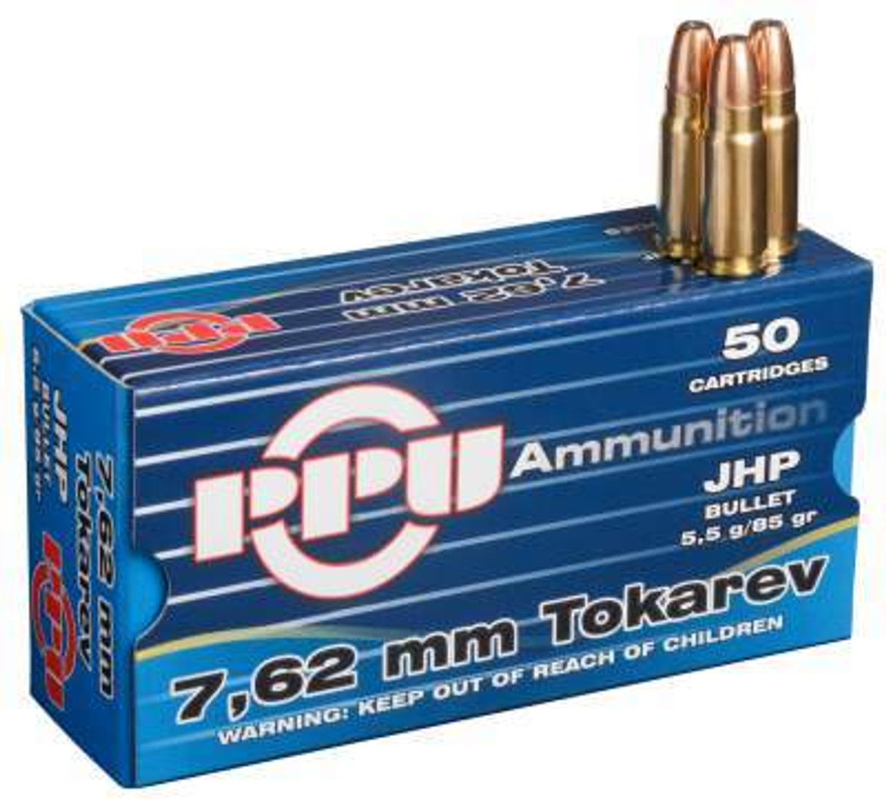 7.62x25mm Tokarev Ammo