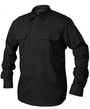 Blackhawk Pursuit Long Sleeve Shirt BHTS01BKMD Black Medium