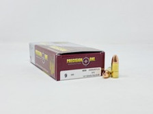 Precision One 9mm Luger Ammunition PONE34 147 Grain Subsonic Full Metal Jacket 50 Rounds