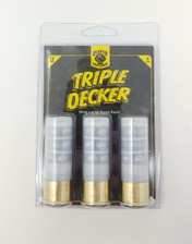 Reaper Defense Triple Decker 12 Gauge Ammunition RDG1256 2-3/4" With 9 Large Bead Balls 3 Rounds