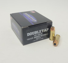 Double Tap 40 S&W Ammunition DT40SW180BD20 180 Grain Bonded Defense Hollow Point 20 Rounds