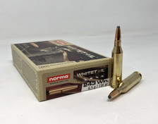Norma 243 Winchester Ammunition 100 Grain White Tail 20 Rounds