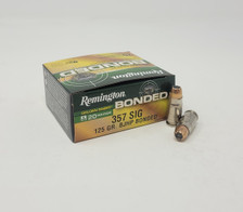 Remington 357 Sig Ammunition Golden Saber GSB357BB 125 Grain Bonded Jacketed Hollow Point 20 Rounds