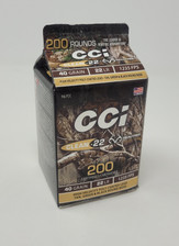 CCI 22 LR Ammunition Clean 22 Realtree CCI967CC 40 Grain Polymer Coated Lead Round Nose 200 Rounds