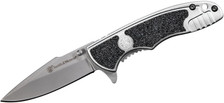 Smith & Wesson Victory Flipper Folding Knife SW1084306 2.75" Drop Point Bead Blast/Silver