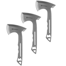 Smith & Wesson Bullseye Throwing Axes SW1117231 10.3" Overall Length 1.75" Blade Length Pack of 3 With Sheath Stainless Steel