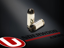 Underwood 40 S&W Ammunition Platinum Edition  UW252 140 Grain Solid Monolithic Xtreme Penetrator 20 Rounds