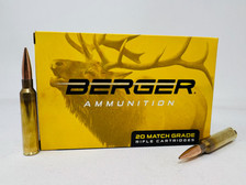 Berger 300 PRC Ammunition BER55010 205 Grain Elite Hunter Hollow Point 20 Rounds