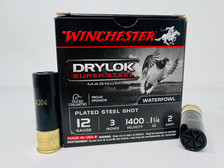Winchester 12 Gauge Ammunition Drylok Super Steel Magnum XSV1232 3" #2 Shot 1-1/4oz 1400fps 25 Rounds