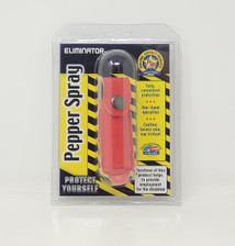 Personal Security Products Eliminator Pepper Spray EKRED14-C Softcase & Keyring Included 1/2oz (Red)
