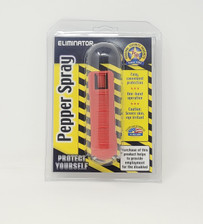 Personal Security Products Eliminator Pepper Spray EHC14R-C Hardcase & Keyring Included 1/2oz (Red)