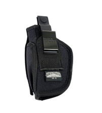 Uncle Mike's Sidekick Hip Holster With Magazine Pouch Size 16 70160W Black Ambidextrous