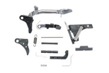 Polymer 80 9MM Complete Pistol Frame Parts Kit P80PFPFKITBLK With Complete Trigger Assembly BLK