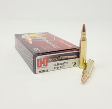 Hornady 5.56x45mm NATO Ammunition Superformance H812544 55 Grain Copper Alloy Expanding Hollow Point 20 Rounds