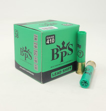 BPS 410 Bore Ammunition BPS410GA7 2-1/2" #7 Shot 3/7oz 25 Rounds