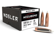 Nosler Accubond 338 Caliber (.338") Spitzer 250 Grain Ballistic Tip Reloading Bullets 50 Pieces